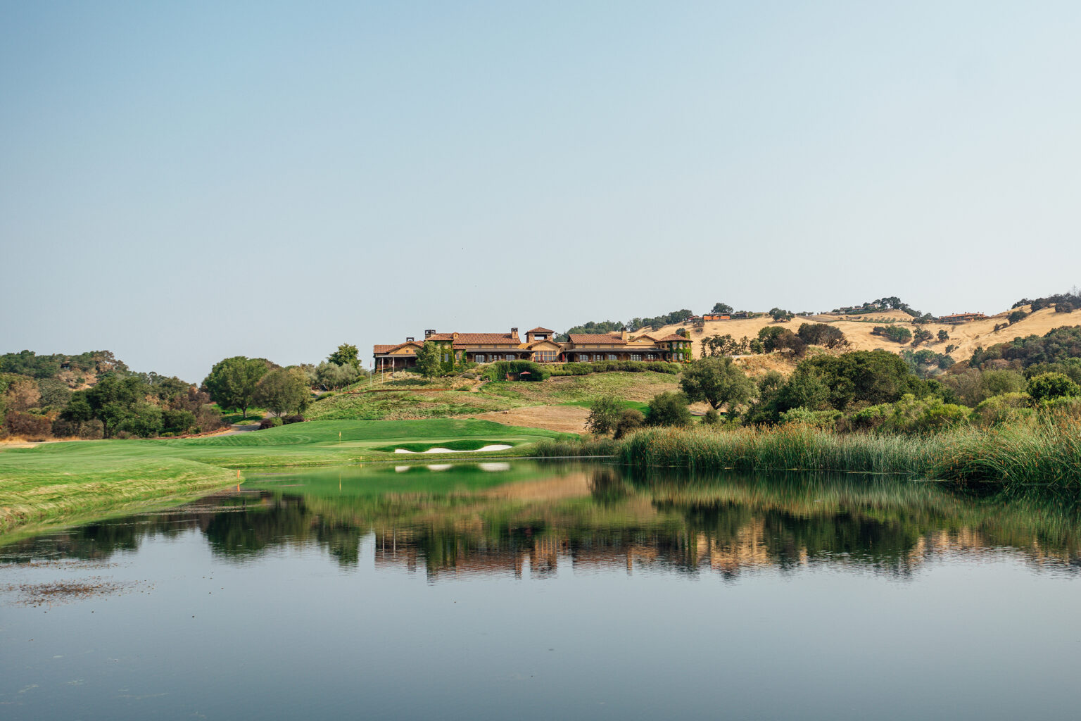Mayacama Clubhouse From 18Fairway
